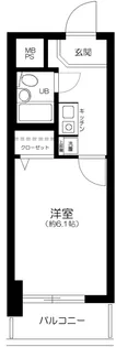 東京都板橋区仲宿【マンション】の間取り