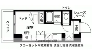 プライマルD三鷹【4階】の間取り