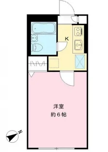 スカイハウス【105号室号室】の間取り