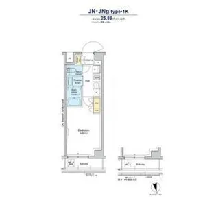 RESIDENCE KOENJI【1階】の間取り