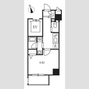 ハーモニーレジデンス池袋ウエストゲート【3階】の間取り