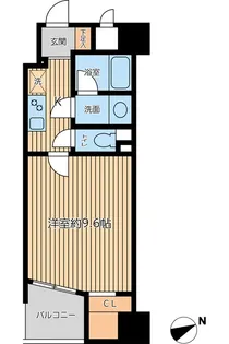 クリオ王子神谷弐番館【5階】の間取り