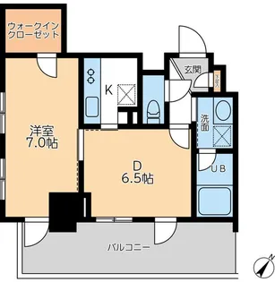ドゥーエ幡ヶ谷【10階】の間取り