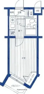 フェニックス芦花公園駅前弐番館【1階】の間取り