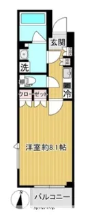 LOUVRE 武蔵関弐番館【3階】の間取り