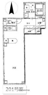 スターライトシティ【2階】の間取り