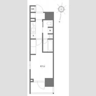 アジールコート板橋本町【5階】の間取り