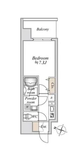 板橋本町ステーションレジデンス【5階】の間取り