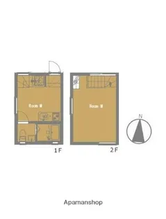 CATORCE上石神井【1階】の間取り