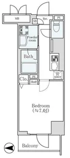 グランドレジデンス三鷹【2階】の間取り