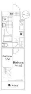 セジョリ池袋本町【7階】の間取り