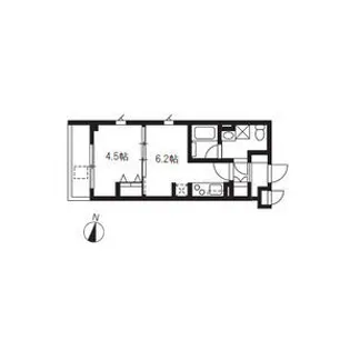 アルティザ上野毛【3階】の間取り