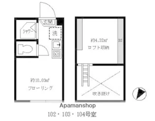 フェリスティアラ【1階】の間取り