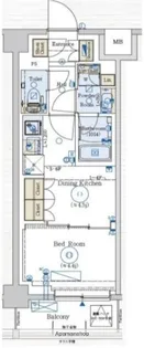 東京都北区赤羽3丁目【マンション】の間取り