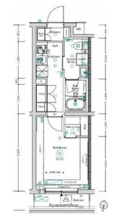 LUMEED赤羽NORTH【4階】の間取り