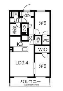 テラス上石神井ウエスト【3階】の間取り