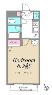 プレステージ石神井【2階】の間取り