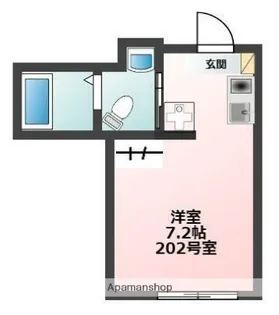 ルラシオン沼袋【2階】の間取り