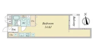 1Rの間取り画像