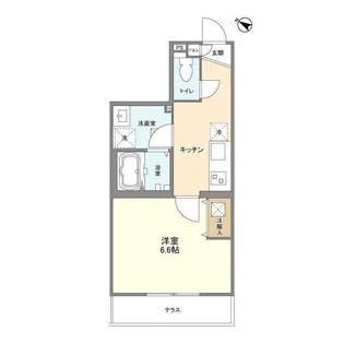 ドゥーエ初台【3階】の間取り
