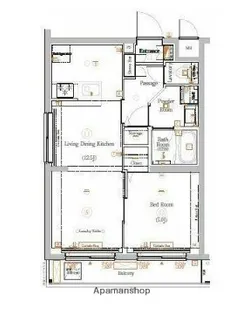 GRAN PASEO高井戸【3階】の間取り