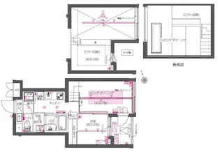 ZOOM西早稲田【2階】の間取り