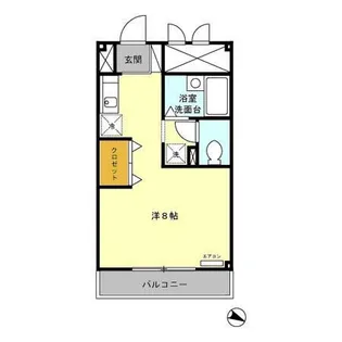 プリムローズ【2階】の間取り