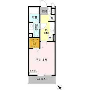 APRICOT【1階】の間取り