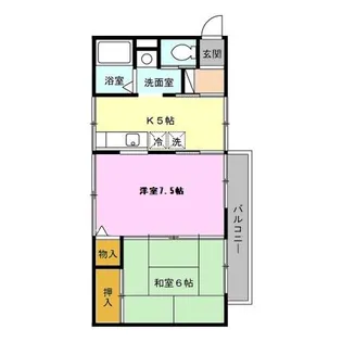 ソシア・エム【2階】の間取り