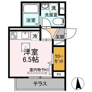 アンジュール坂下【1階】の間取り