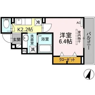 エクセリア高島平Ⅰ【1階】の間取り