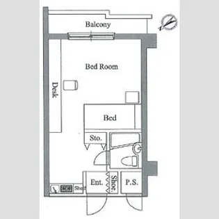 アレックス日乃本【2階】の間取り