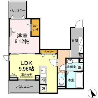 ルポゼ【3階】の間取り