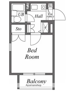 ユーレジデンス護国寺【2階】の間取り