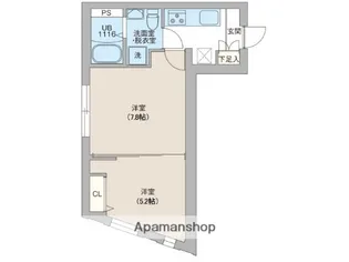 レピュア板橋レジデンスⅡ【4階】の間取り