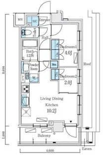 リビオメゾン東北沢【5階】の間取り