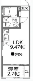 ラヴィージェ赤羽【4階】の間取り