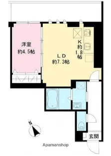 つむぎの杜 西荻みなみ【2階】の間取り