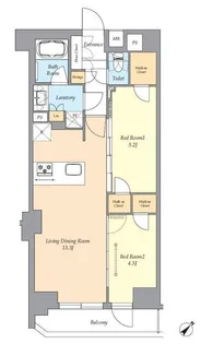 AIFLAT渋谷西原【4階】の間取り