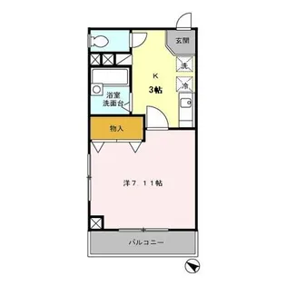 フルリール【2階】の間取り