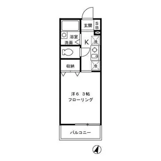 COTEAU DU SOLEIL【2階】の間取り