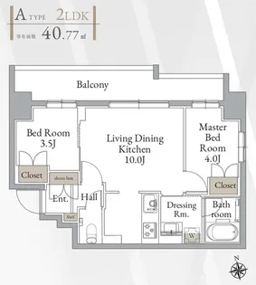 LIVECASA高円寺【2階】の間取り