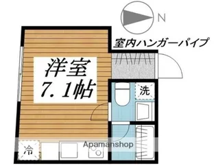 CREAL板橋氷川町【4階】の間取り