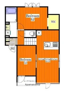FORESIGHT BLDG.B【2階】の間取り