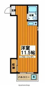 ハイム小竹【2階】の間取り