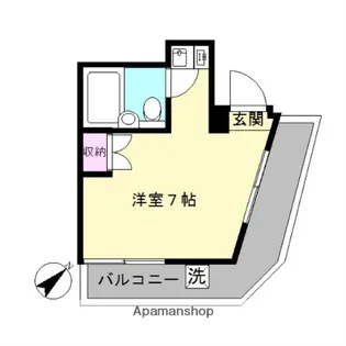 ボウ・ソレイユ【3階】の間取り