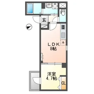 グランチェスタ【2階】の間取り