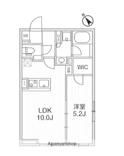 ラヴィエール滝野川【1階】の間取り