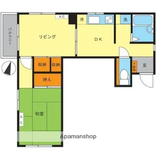 東京都文京区大塚3丁目【マンション】の間取り