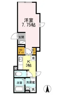 UCCELLO【1階】の間取り